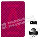 Póker invisible rojo de Yaoji/naipes de engaño para el tramposo de juego
