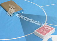 Cámara móvil del banco del poder con la lente 3 para que analizador del póker explore tarjetas laterales de las marcas