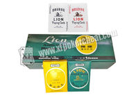 Naipes marcados del león 3008 de papel para las cámaras del IR del analizador del póker