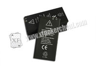 Herramientas de juego de la batería de litio del dispositivo del tramposo del póker Iphone1 en negro
