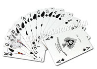 Piatnik rueda las tarjetas marcadas código de barras lateral del póker para la casa de juego de Monte Carlo