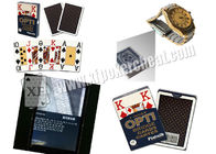El póker marcado del puente de Opti de 4 índices carda las cartas Piatnik con las marcas