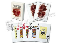 Naipes de los juegos de póker/papel invisibles de la flecha que juega tarjetas marcadas