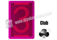 Naipes invisibles del león del papel ACEPTABLE de la marca, jugando las tarjetas marcadas para los juegos de póker