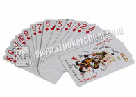 Chino Yaoji 2006 tarjetas invisibles marcadas del póker del papel con códigos de barras de los lados