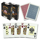 Protagonice las tarjetas marcadas código de barras plástico del póker para que el analyer juegue al juego en tramposo del póker