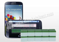 Dispositivos de engaño del póker de Samsung S6 con construido in camera para explorar los dominós marcados de Majhong
