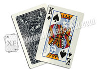 Tarjetas marcadas negro del póker del tamaño estándar para el calculador del póker/la demostración mágica/jugar