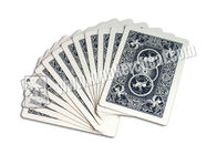 Naipes marcados de papel de I-GRADE con los códigos de barras invisibles laterales, tarjeta del truco del póker