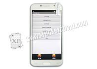 Analizador de la tarjeta del póker del teléfono del Samsung Mobile AKK50 con los naipes del código de barras