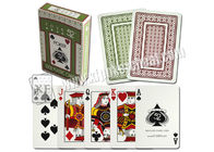 El americano CUATRO 52 marcó tarjetas de engaño invisibles del póker con códigos de barras de los lados