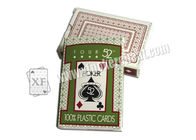 El americano CUATRO 52 marcó tarjetas de engaño invisibles del póker con códigos de barras de los lados