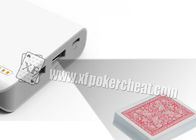 La cámara infrarroja del banco plástico blanco del poder de ROMOSS conecta con los analizadores del póker