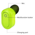 Transmisor inalámbrico micro plástico negro del auricular los 50m del espía de Bluetooth