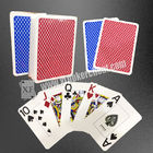 Naipes plásticos de Modiano/tarjetas de oro del casino del trofeo para el póker de Tejas