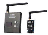 gama de los 2000M transmisor video audio de juego de los accesorios TS832 + RC832 para el abejón de FPV