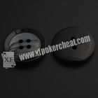 Escáner circular del póker del código de barras, cámara desprendible negra del botón de camisa