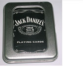 Naipes marcados del código de barras de Jack Daniel invisible de papel para el lector y los escáneres del póker