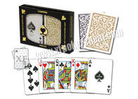 1546 tarjetas plásticas de juego del póker de los apoyos COPAG con tamaño regular del índice