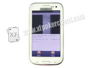 Analizador marcado de los naipes de Samsung S4 del teléfono móvil del póker del dispositivo blanco del tramposo