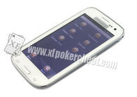 Analizador marcado de los naipes de Samsung S4 del teléfono móvil del póker del dispositivo blanco del tramposo