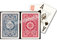 Naipes plásticos de la flecha impermeable de Kem para las tarjetas de engaño del póker del calculador del póker