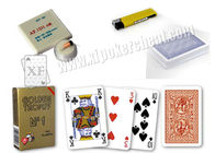 Tarjetas marcadas del póker del plástico de oro del trofeo de Modiano del italiano para el lector de tarjetas del póker