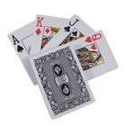 Bolso de cuero negro de engaño del hombre del equipo del póker de encargo para el cambiador de la tarjeta