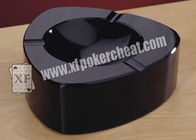 Cámara de cerámica negra del cenicero para la cámara del cenicero del analizador/del cigarrillo del póker