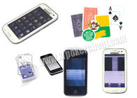 Analizador blanco del póker de Samsung Glaxy CVK 350 para el tramposo en el juego de póker del Em del asimiento de Tejas