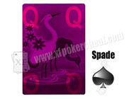 Ideas de las tarjetas de papel 72 tarjetas marcadas que juegan invisibles para los juegos del casino