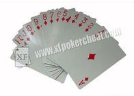 La India lado de papel que jugaba negro/rojo de Cocrtaie marcó las tarjetas mágicas para el analizador del póker