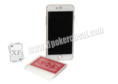Iphone plástico blanco 6 dispositivos de juego del tramposo del cambiador móvil del póker