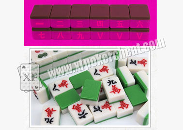 Mahjong de juego marcado único chino 136 pedazos para el entretenimiento