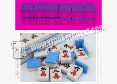 Mahjong de juego marcado único chino 136 pedazos para el entretenimiento