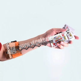 Dispositivo impulsado por motor del juego del póker/tarjeta de aluminio automática de la mano del fantasma de Electromotion