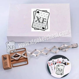 Dispositivo impulsado por motor del juego del póker/tarjeta de aluminio automática de la mano del fantasma de Electromotion