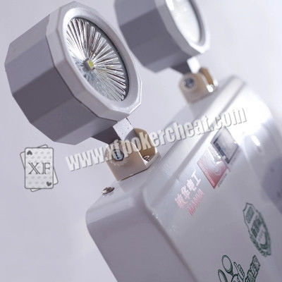 Escáner infrarrojo ocultado del póker dentro de la luz de Emegercy para los naipes marcados luminosos